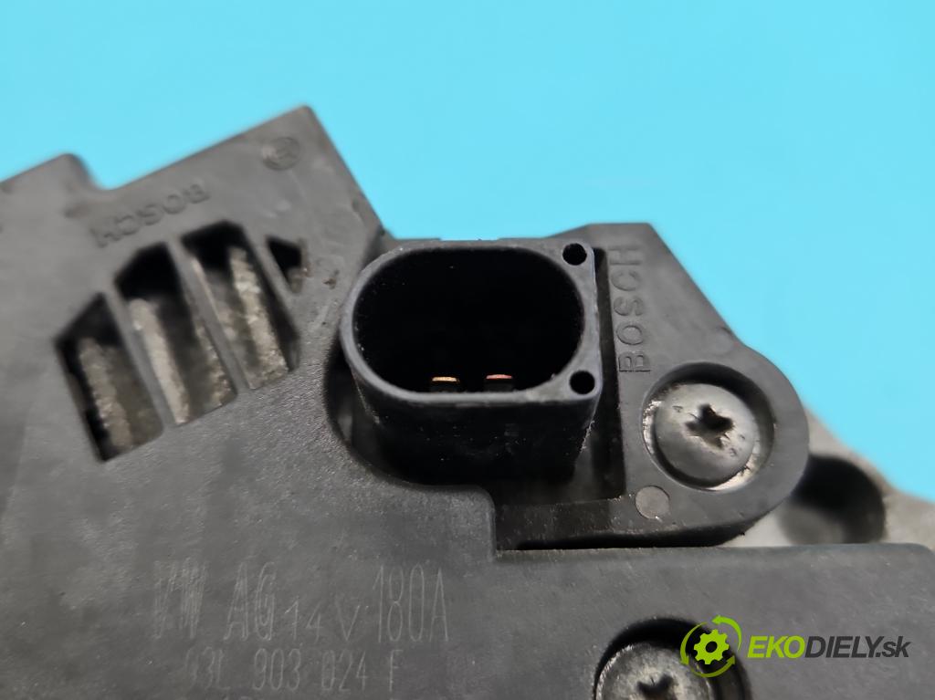 Vw Passat B7 2010-2014 2.0 tdi 140 HP automatic 103 kW 1968 cm3 5- Alternator 03L903024F (Alternátor)