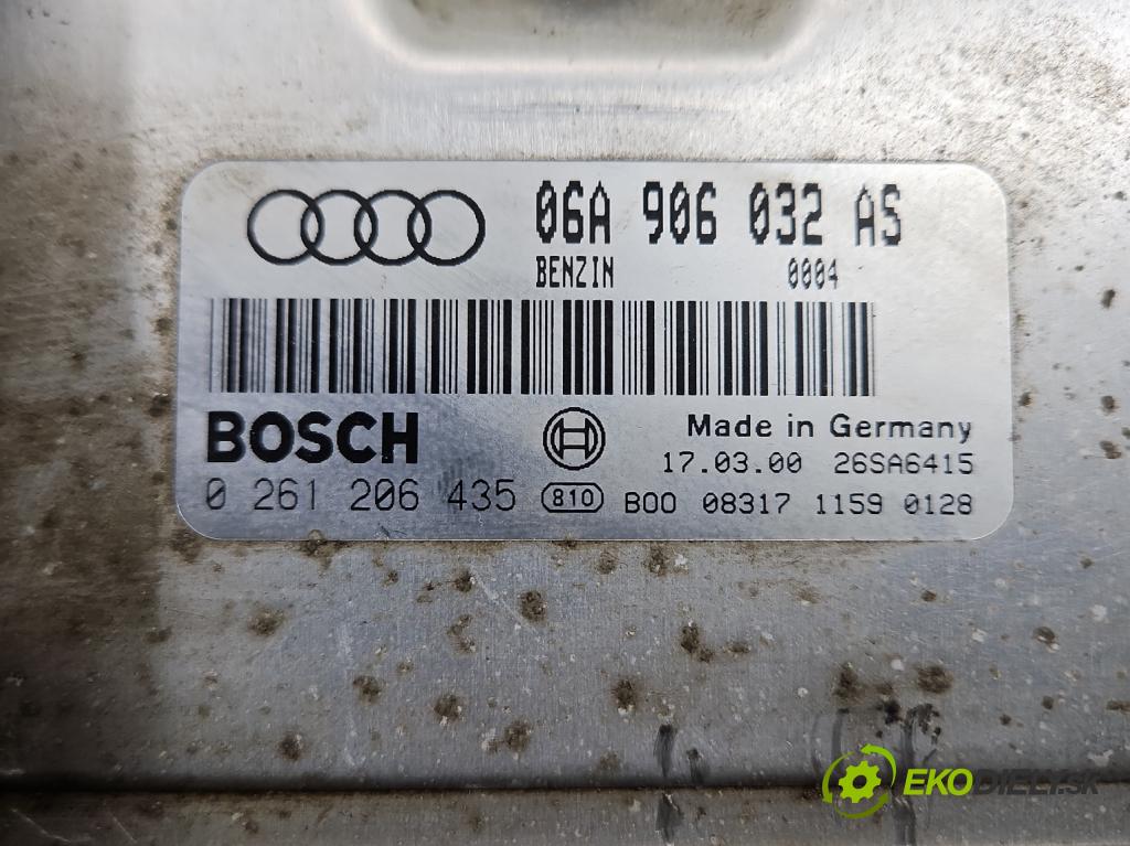 Audi A3 8L 1996-2003 1.8 T 150 HP manual 110 kW 1781 cm3 5- riadiaca jednotka motora 0261206435
