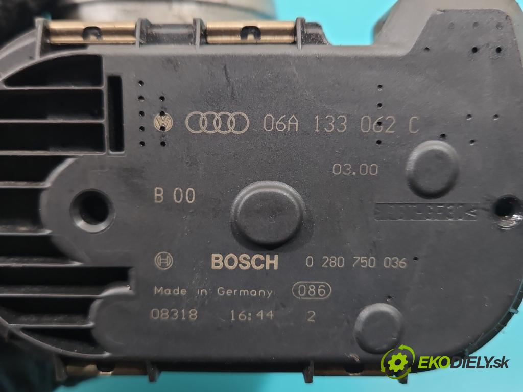 Audi A3 8L 1996-2003 1.8 T 150 HP manual 110 kW 1781 cm3 5- klapka 0280750036 (Škrtiaca klapka)