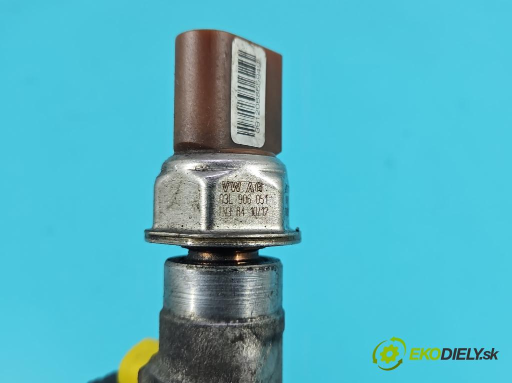 Vw Passat B7 2010-2014 2.0 tdi 140 HP automatic 103 kW 1968 cm3 5- lišta vstrekovacia 03L089N (Vstrekovacia lišta)