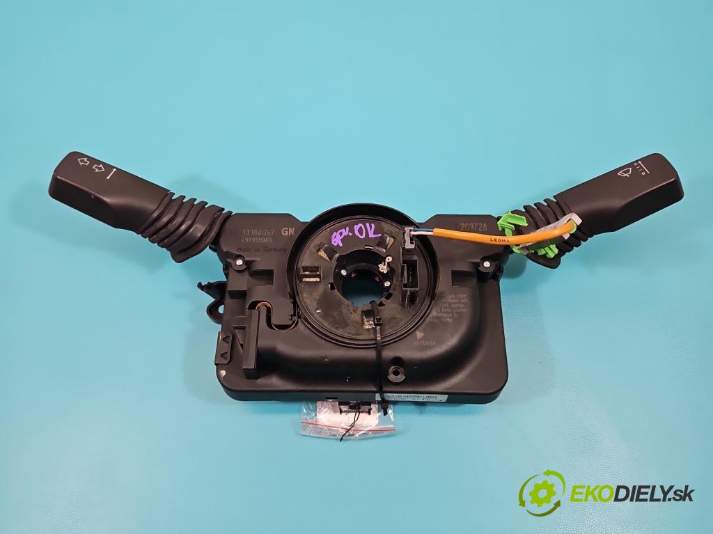 Opel Astra III 2004-2014 1.6 16V 105 HP manual 77 kW 1598 cm3 5- prepínač komplex: 13184057 (Prepínacie páčky pod volantom)