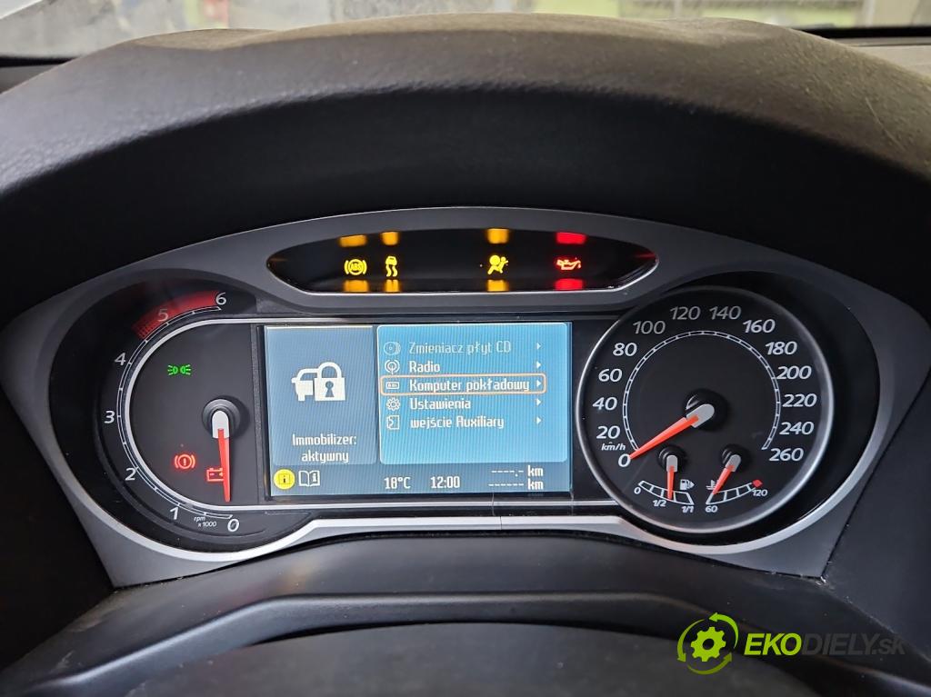 Ford Mondeo Mk4 2007-2014 2.0 tdci 131 HP automatic 96 kW 1997 cm3 5- prístrojovka/ budíky 7M2T10849-CE (Prístrojová doska)
