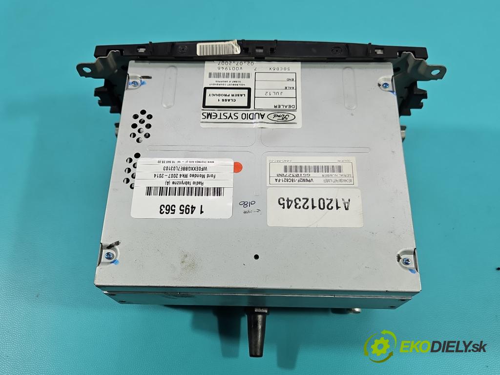 Ford Mondeo Mk4 2007-2014 2.0 tdci 131 HP automatic 96 kW 1997 cm3 5- Radio originál VP6M2F-18C821-FA