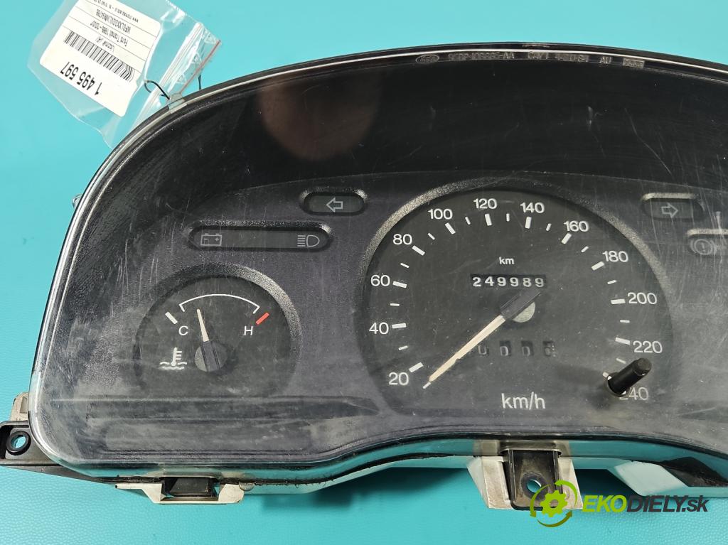 Ford Transit 1988-2000 2.5d 69KM manual 51 kW 2496 cm3 5- prístrojovka/ budíky 98VB-10849-AAD (Prístrojová doska)