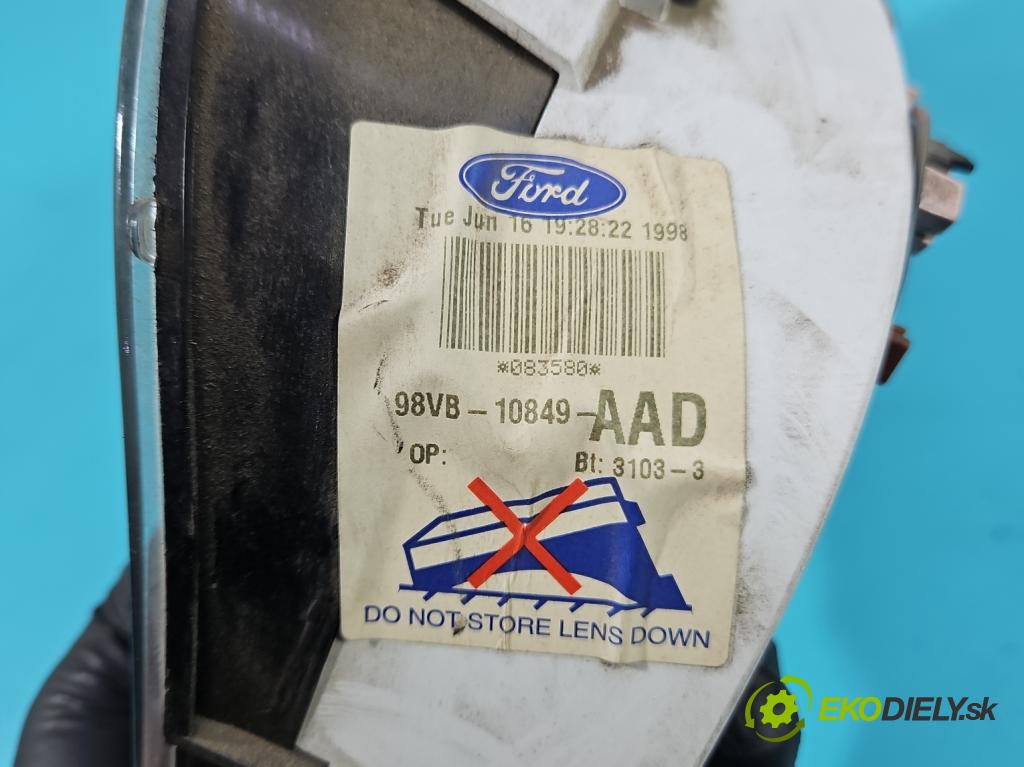 Ford Transit 1988-2000 2.5d 69KM manual 51 kW 2496 cm3 5- prístrojovka/ budíky 98VB-10849-AAD (Prístrojová doska)