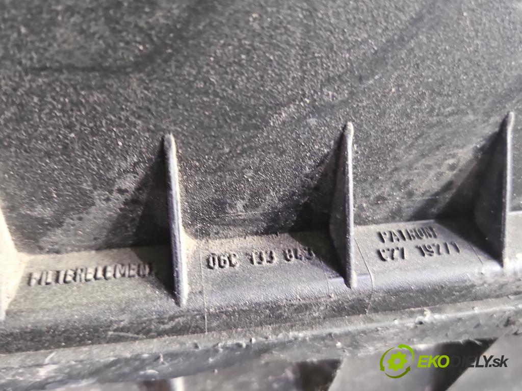 Audi A4 B6 2000-2004 1.9 tdi 131 hp manual 96 kW 1896 cm3 4- obal filtra vzduchu 06C133843 (Kryt vzduchového filtru)
