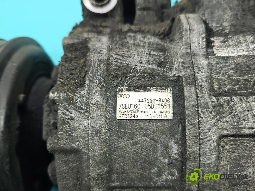 Audi A4 B6 2000-2004 1.9 tdi 131 HP manual 96 kW 1896 cm3 4- Kompresor: klimatizácie 447220-8403 (Kompresor klimatizácie)