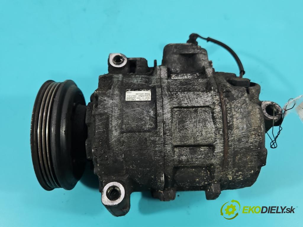 Audi A4 B6 2000-2004 1.9 tdi 131 HP manual 96 kW 1896 cm3 4- Kompresor: klimatizácie 447220-8403 (Kompresor klimatizácie)