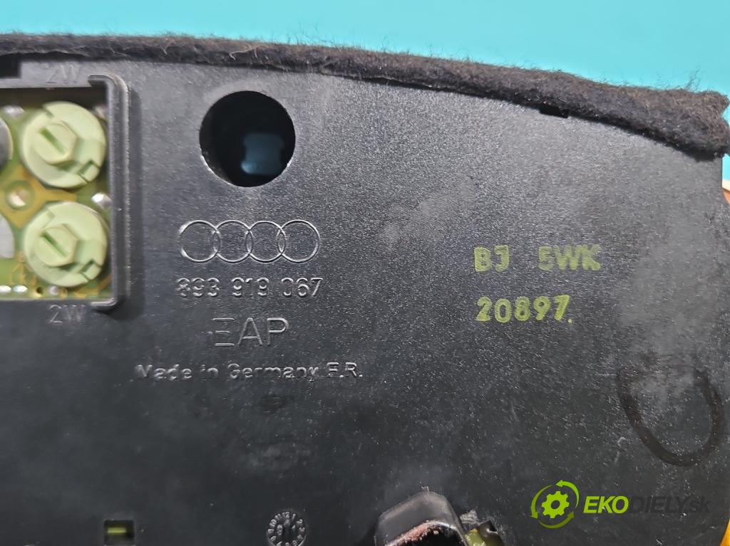 Audi 80 B4 1991-1994 2.0 90 HP manual 66 kW 1984 cm3 4- prístrojovka/ budíky 893919033BQ (Prístrojová doska)