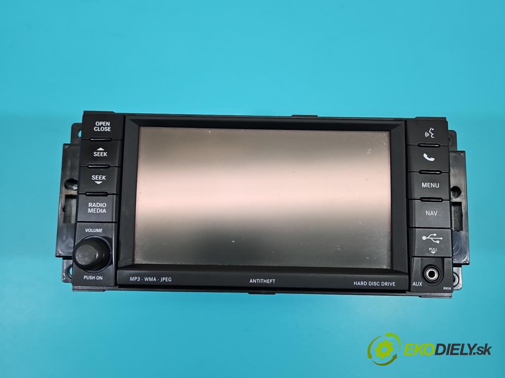 Jeep Compass I 2006-2016 2.0 16V 156 HP manual 115 kW 1998 cm3 5- Radio originál P68091003AE