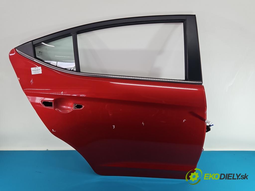 Hyundai Elantra VI 2015-2020 1.6 16V 128 hp manual 93,8 kW 1591 cm3 4- dveře zadní pravé  (Klika dveří ostatní)