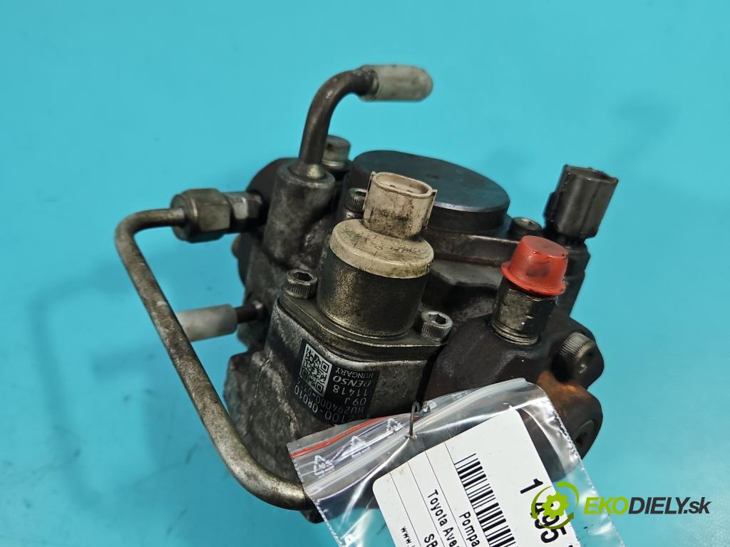Toyota Avensis II T25 2003-2008 2.0 D4D 126 HP manual 93 kW 1998 cm3 5- čerpadlo vstrekovacia 22100-0R010 (Vstrekovacie čerpadlo)