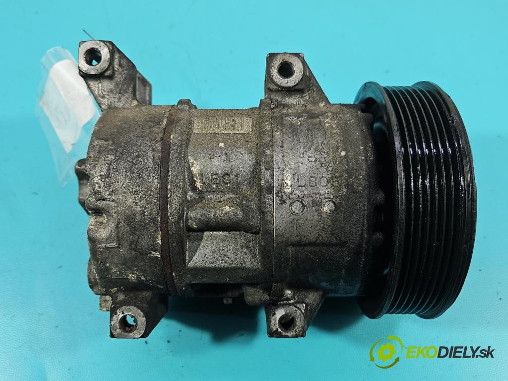 Toyota Avensis II T25 2003-2008 2.0 D4D 126 HP manual 93 kW 1998 cm3 5- Kompresor: klimatizácie 447260-1744 (Kompresor klimatizácie)