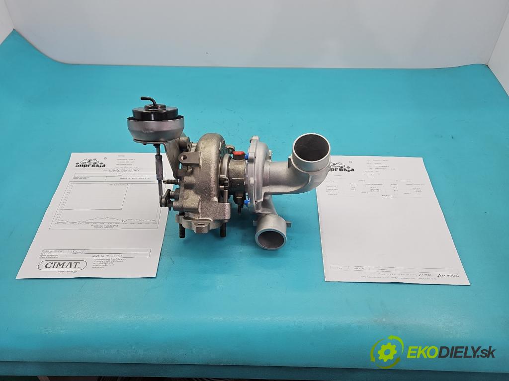 Toyota Avensis II T25 2003-2008 2.0 D4D 126 HP manual 93 kW 1998 cm3 5- turbodúchadlo, turbo repasovaná VB19