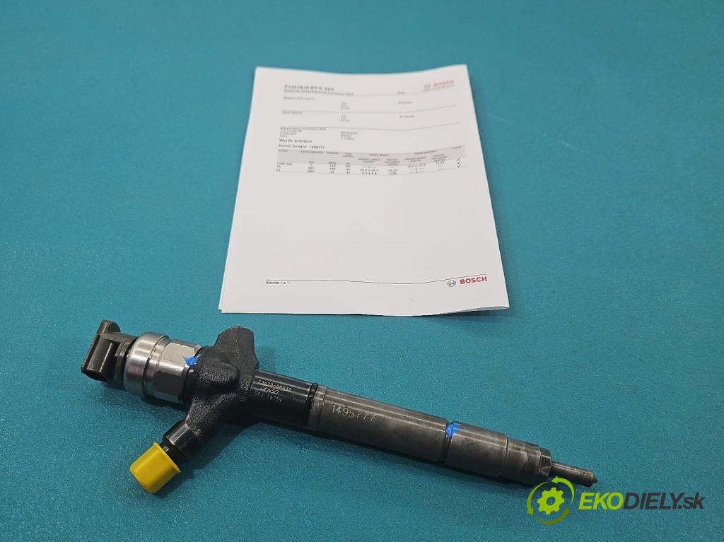 Toyota Avensis II T25 2003-2008 2.0 D4D 126 HP manual 93 kW 1998 cm3 5- vstrek 23670-0R030 (Vstrekovač paliva)