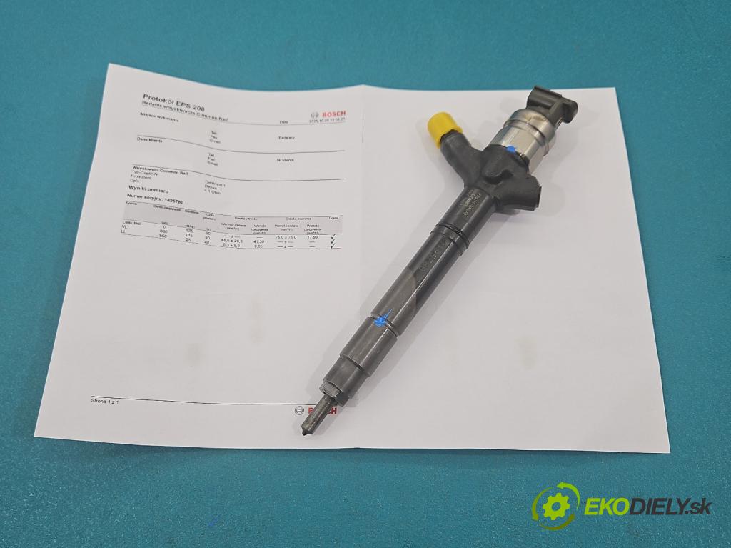 Toyota Avensis II T25 2003-2008 2.0 D4D 126 hp manual 93 kW 1998 cm3 5- vstřikovač 23670-0R030 (Vstřikovač paliva)