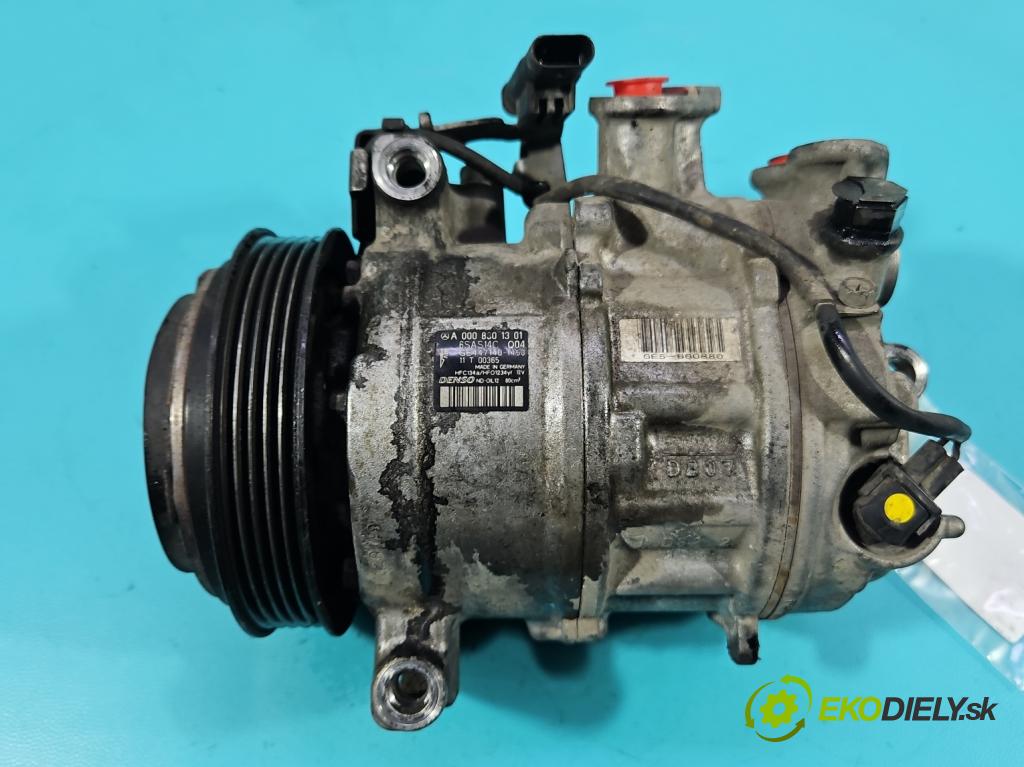 Mercedes E W213 2016-2023 2.0 CDI 194KM: automatic 143 kW 1950 cm3 5- Kompresor: klimatizácie A0008301301 (Kompresor klimatizácie)