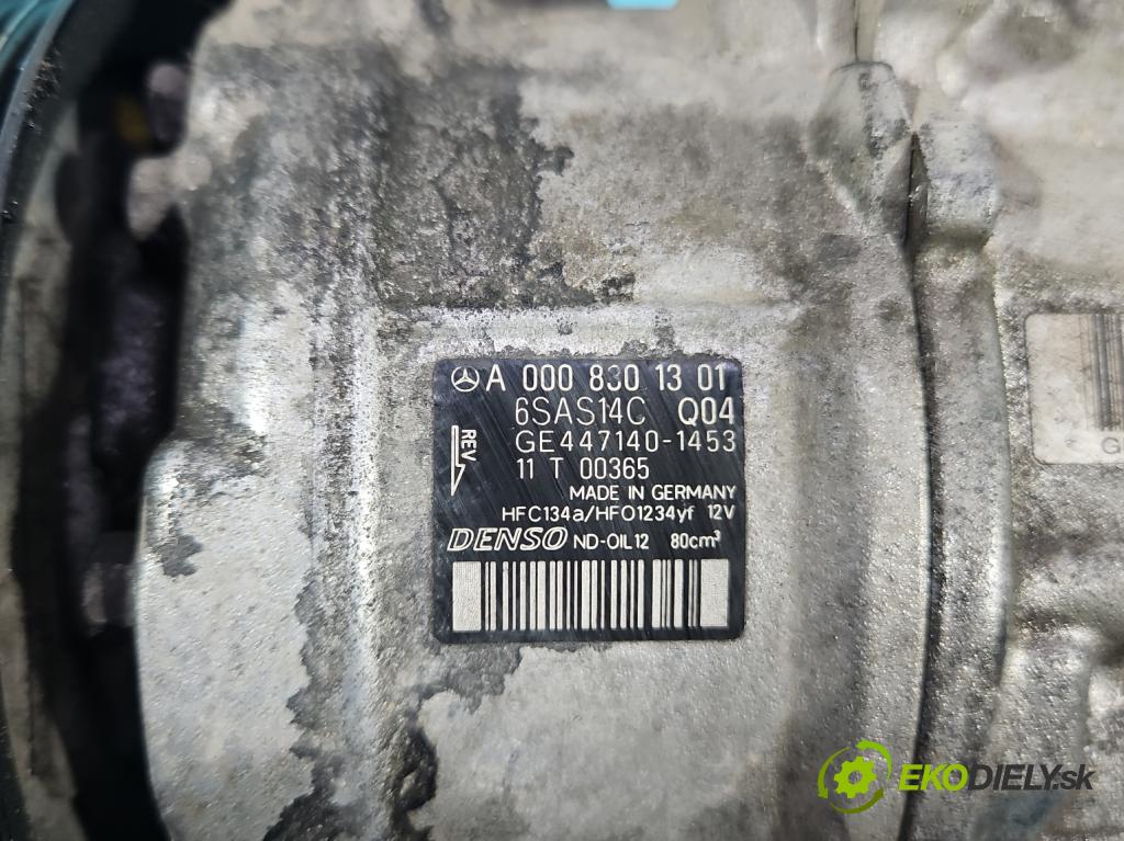 Mercedes E W213 2016-2023 2.0 CDI 194KM: automatic 143 kW 1950 cm3 5- Kompresor: klimatizácie A0008301301 (Kompresor klimatizácie)