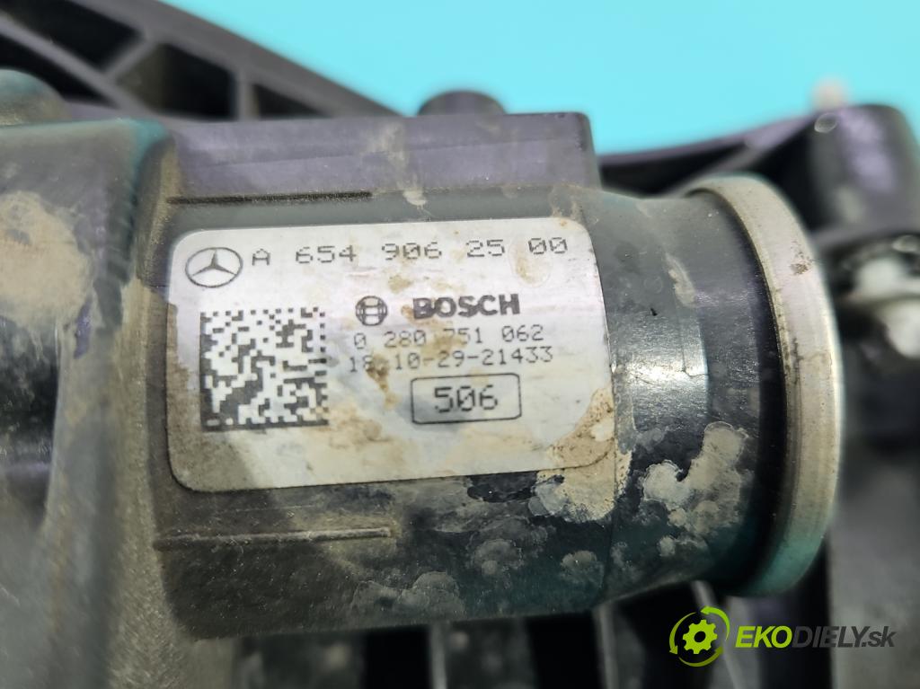 Mercedes E W213 2016-2023 2.0 CDI 194KM automatic 143 kW 1950 cm3 5- potrubí sací A6549062500 (Sací potrubí)