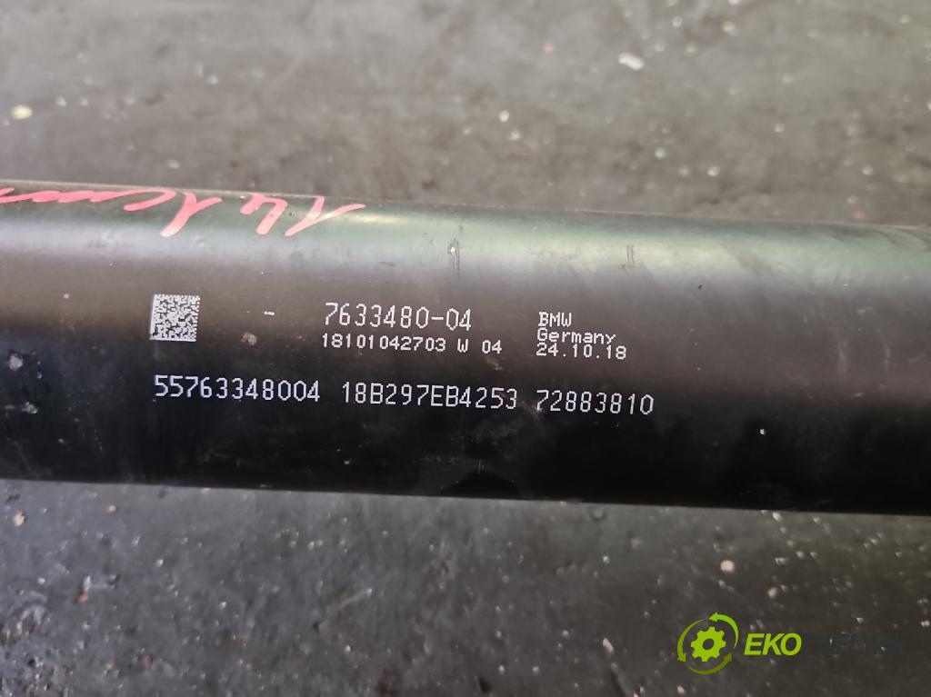 Bmw 5 F10 2010-2017 2.0d 218 hp automatic 160 kW 1995 cm3 5- hřídel hnací zadní 7633480 (Kardanový hřídel)