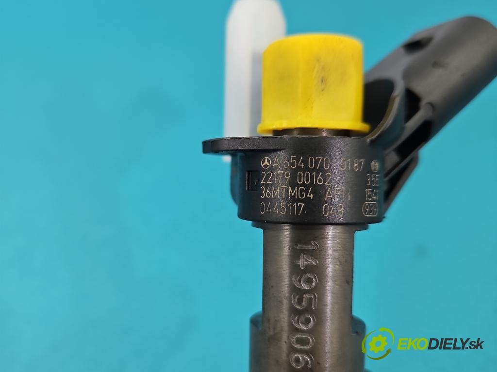 Mercedes E W213 2016-2023 2.0 CDI 194KM: automatic 143 kW 1950 cm3 5- vstrek 0445117048 (Vstrekovač paliva)