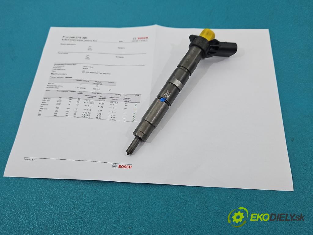 Mercedes E W213 2016-2023 2.0 CDI 194KM: automatic 143 kW 1950 cm3 5- vstrek 0445117048 (Vstrekovač paliva)