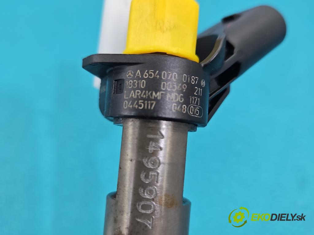 Mercedes E W213 2016-2023 2.0 CDI 194KM: automatic 143 kW 1950 cm3 5- vstrek 0445117048 (Vstrekovač paliva)