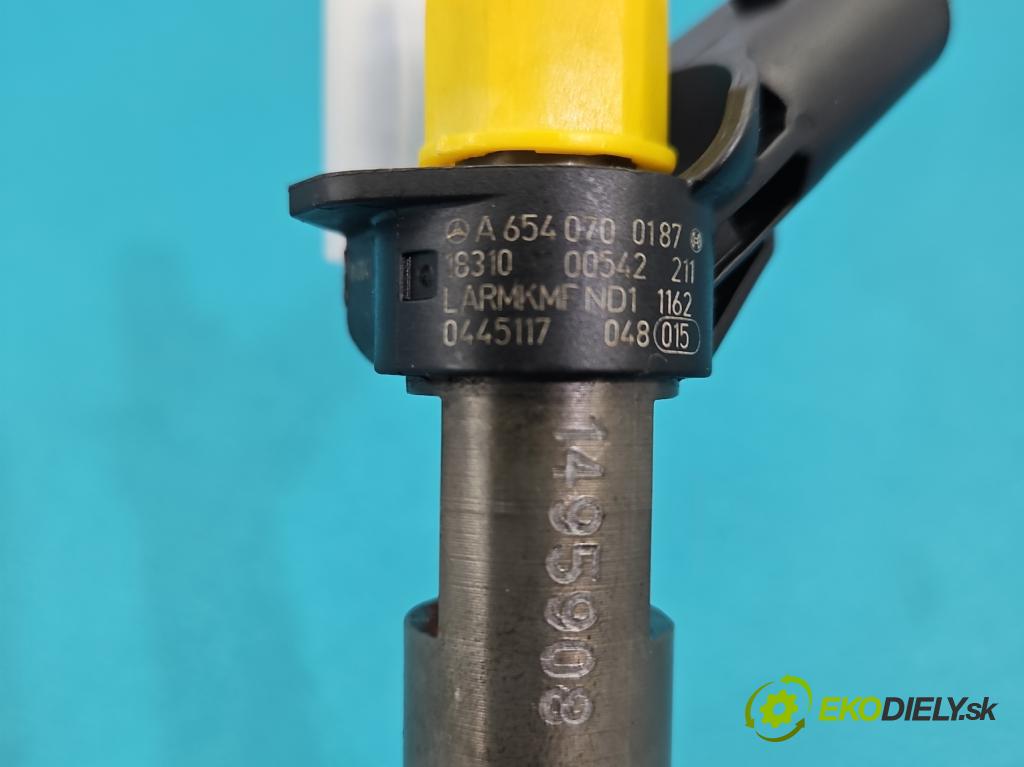 Mercedes E W213 2016-2023 2.0 CDI 194KM: automatic 143 kW 1950 cm3 5- vstrek 0445117048 (Vstrekovač paliva)