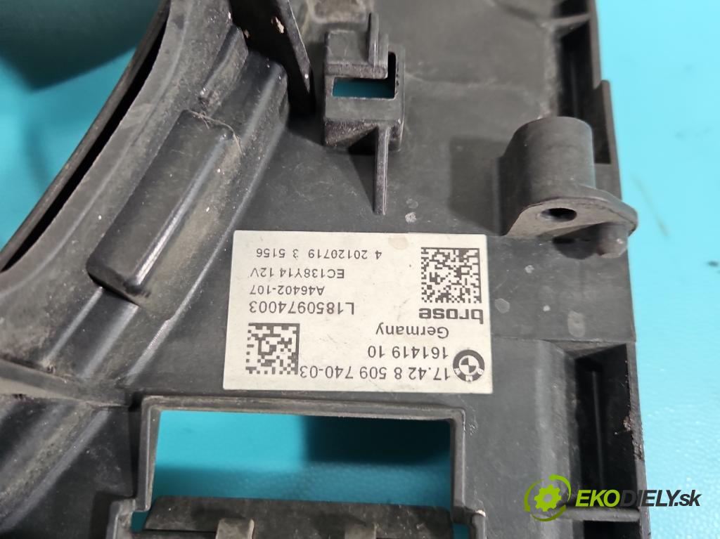 Bmw 5 F10 2010-2017 2.0d 218 hp automatic 160 kW 1995 cm3 5- ventilátor chladič 7575682-03
