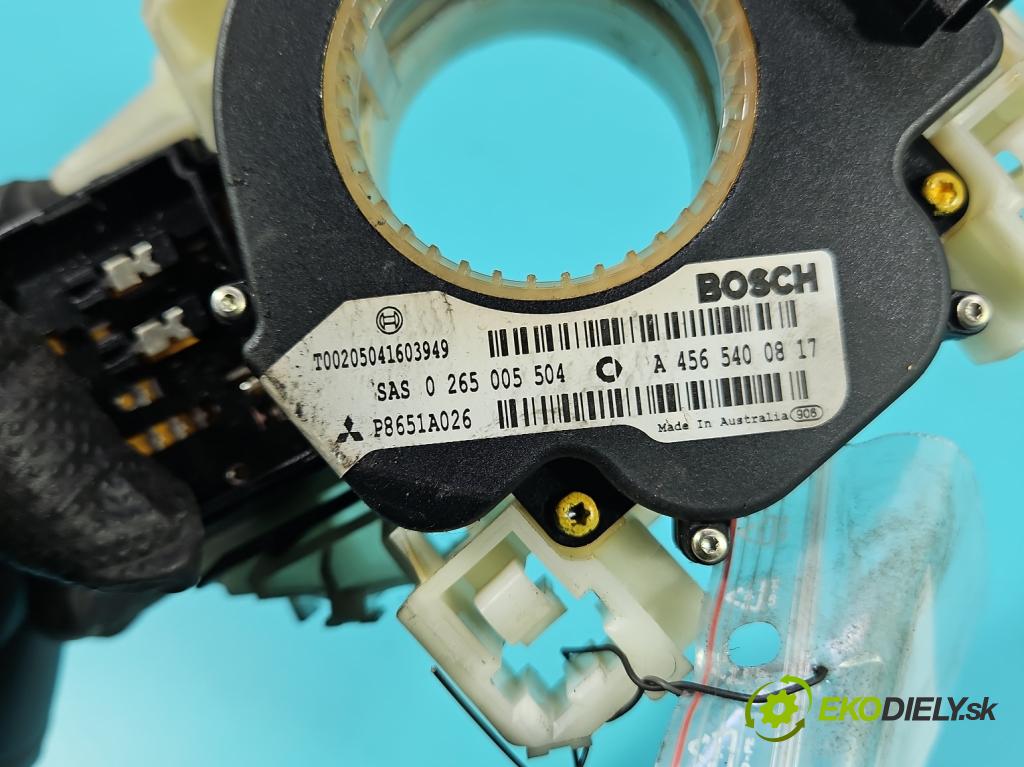 Smart Forfour I 2004-2006 1.3 16V 95 HP manual 70 kW 1332 cm3 5- prepínač komplex: 0265005504 (Prepínacie páčky pod volantom)