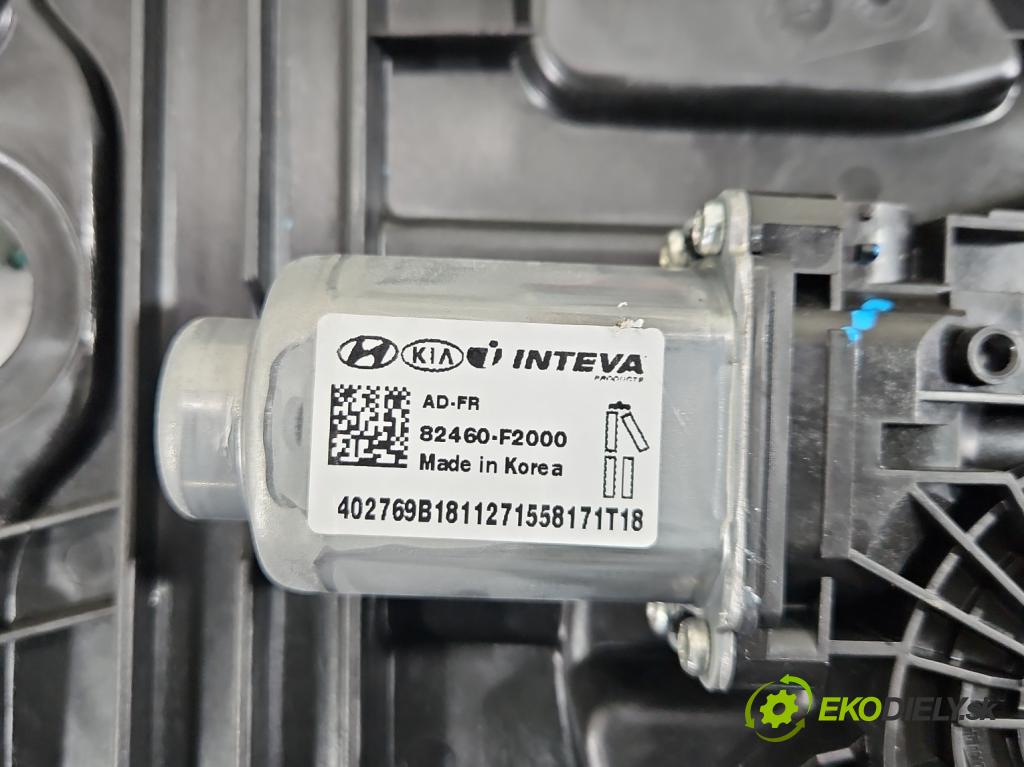 Hyundai Elantra VI 2015-2020 1.6 16V 128 hp manual 93,8 kW 1591 cm3 4- mechanismus stahování přední pravý 82460-F2000