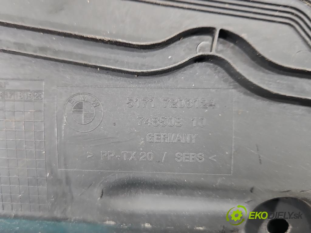 Bmw 5 F10 2010-2017 2.0d 218 HP automatic 160 kW 1995 cm3 5- torpédo 7203124 (Torpédo (plast pod čelným sklom))