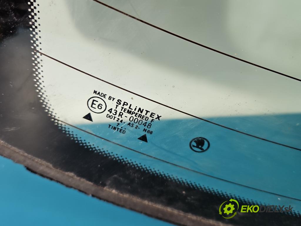 Skoda Octavia I 1996-2010 1.8 20V 125 hp manual 92 kW 1781 cm3 5- sklo zadní  (Zadní sklo)
