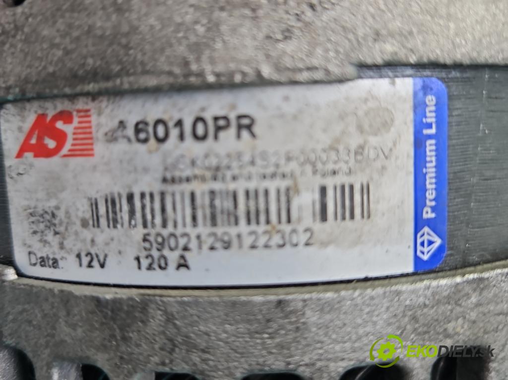 Ford Focus Mk2 2004-2011 1.6 tdci 90 HP manual 66 kW 1560 cm3 5- Alternator  (Alternátor)