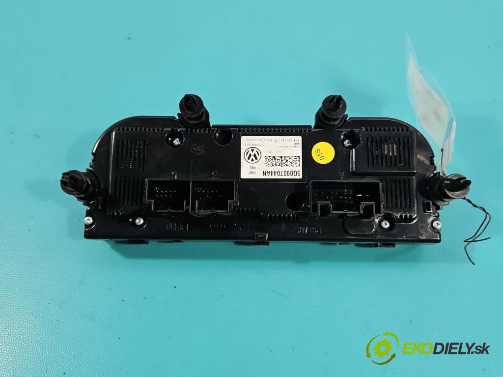Vw Golf VII 2012-2020 1.4 TSI 122 hp manual 90 kW 1395 cm3 5- palubní deska panel topení 5G0907044AN