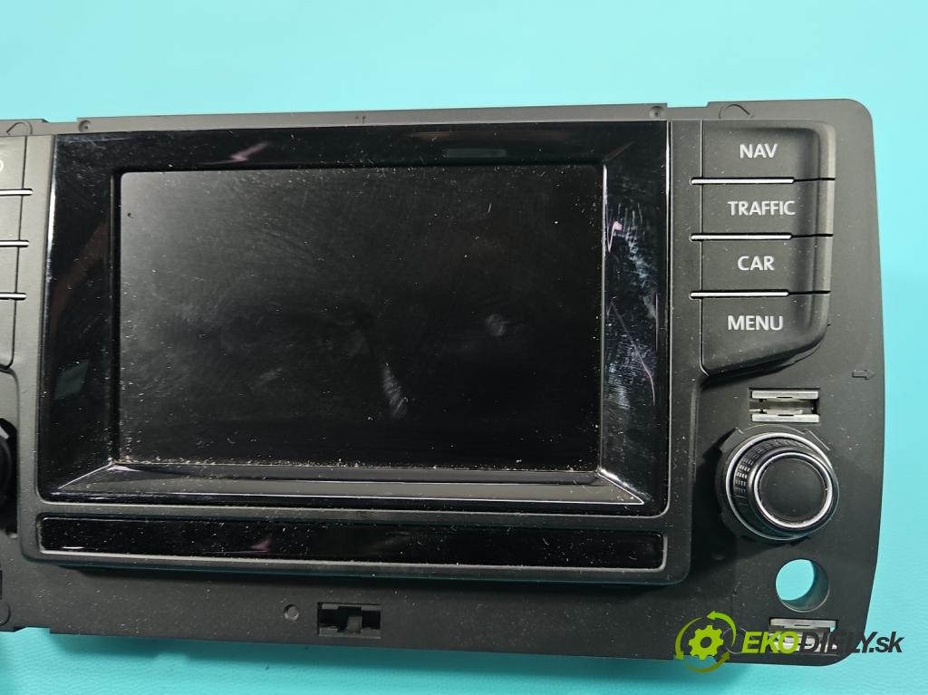 Vw Golf VII 2012-2020 1.4 TSI 122 HP manual 90 kW 1395 cm3 5- Radio originál 5G0919605D