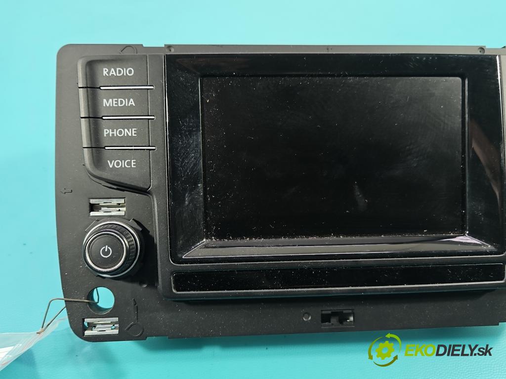 Vw Golf VII 2012-2020 1.4 TSI 122 HP manual 90 kW 1395 cm3 5- Radio originál 5G0919605D