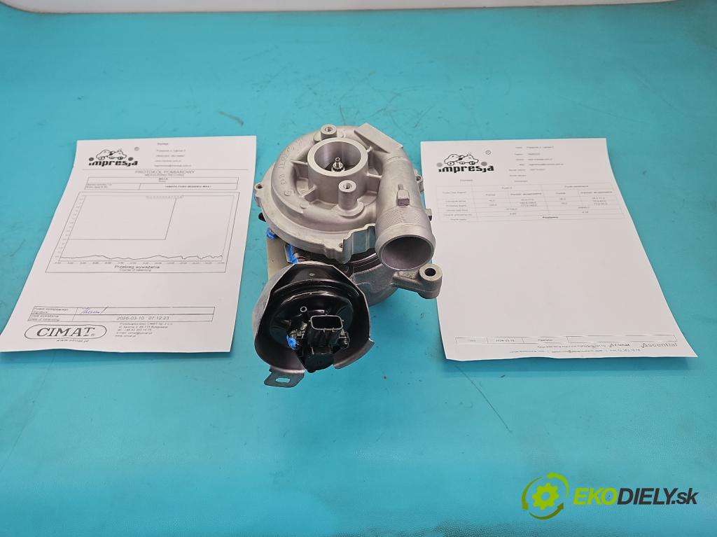 Ford Mondeo Mk4 2007-2014 2.0 tdci 131 hp automatic 96 kW 1997 cm3 5- Turbodmychadlo repasováno 760774-3