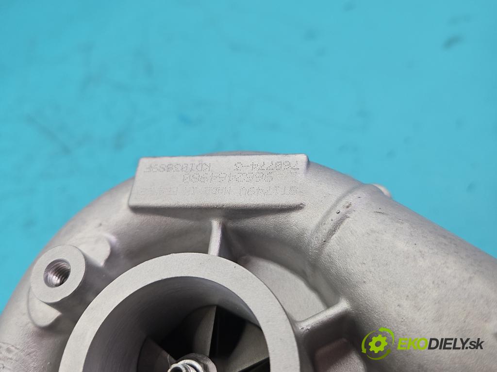 Ford Mondeo Mk4 2007-2014 2.0 tdci 131 hp automatic 96 kW 1997 cm3 5- Turbodmychadlo repasováno 760774-3