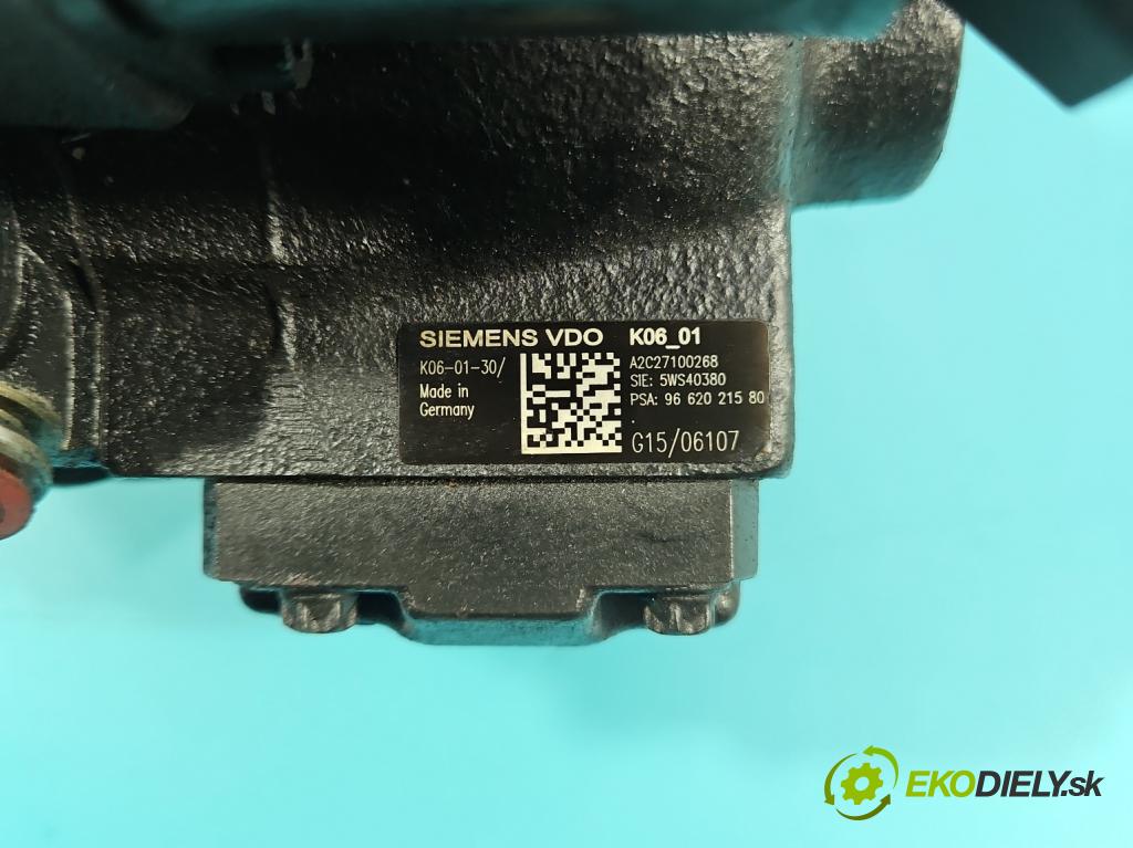 Ford Mondeo Mk4 2007-2014 2.0 tdci 131 HP automatic 96 kW 1997 cm3 5- čerpadlo vstrekovacia 9662021580 (Vstrekovacie čerpadlo)