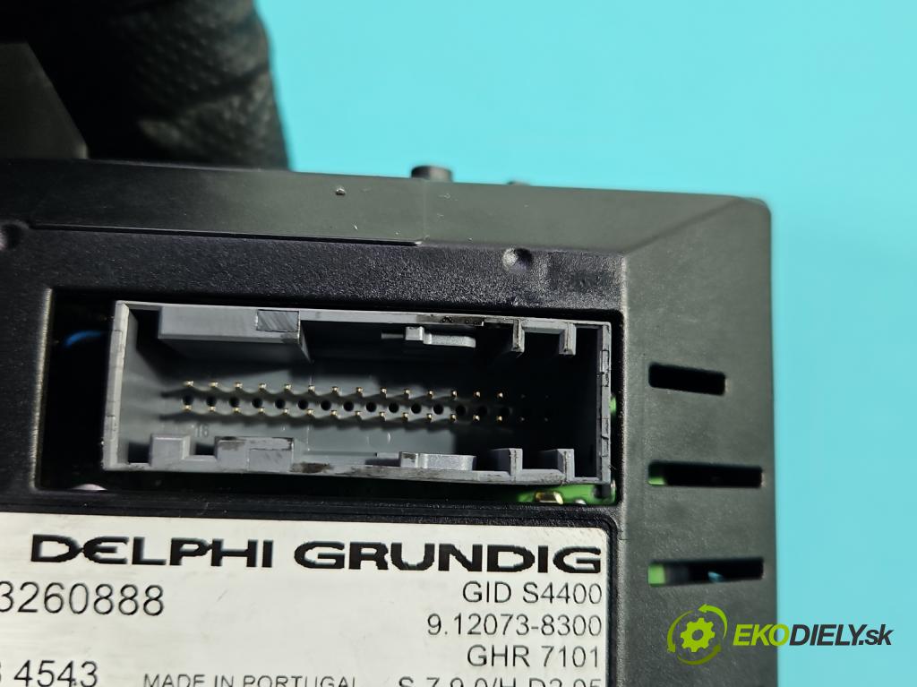 Opel Corsa D 2006-2014 1,3.0 cdti 90 HP manual 66 kW 1248 cm3 5- Zobrazit: 13260888 (Prístrojová doska)