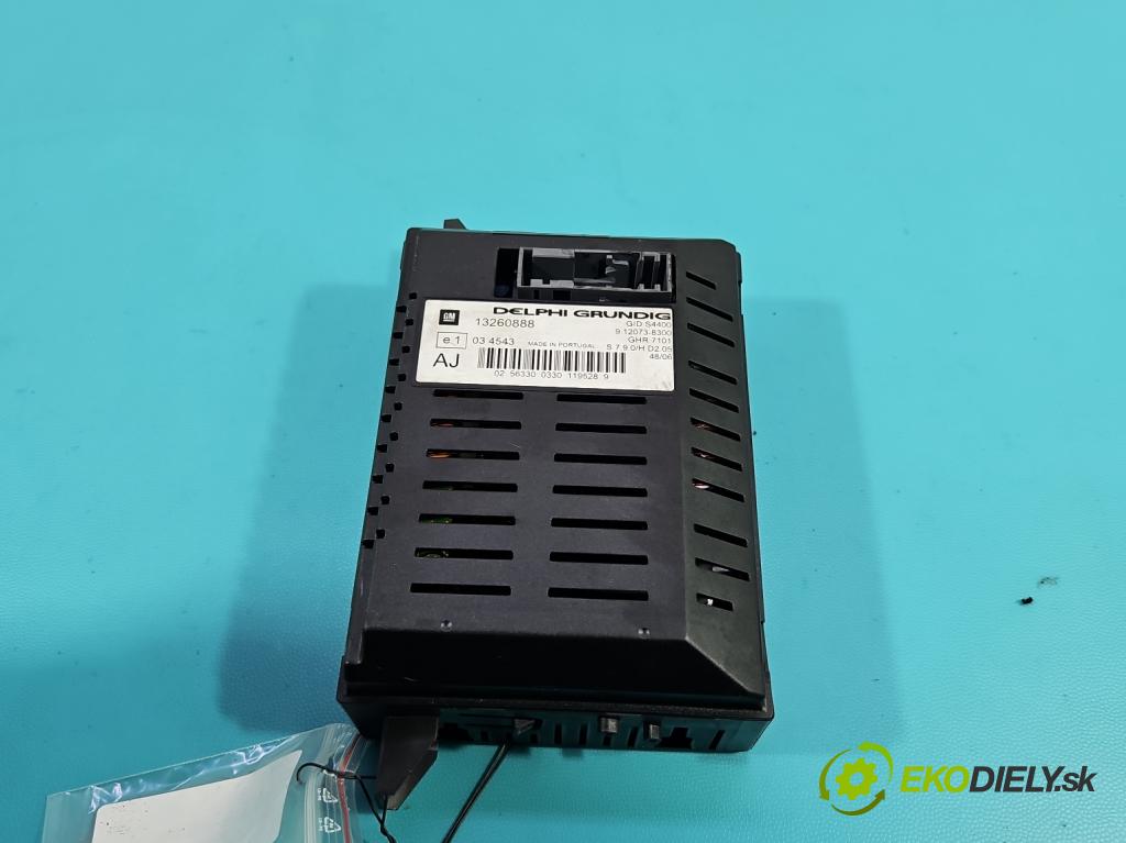 Opel Corsa D 2006-2014 1,3.0 cdti 90 HP manual 66 kW 1248 cm3 5- Zobrazit: 13260888 (Prístrojová doska)