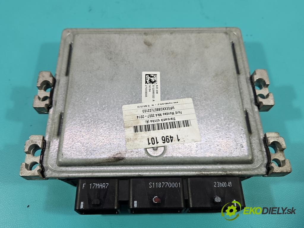 Ford Mondeo Mk4 2007-2014 2.0 tdci 131 HP automatic 96 kW 1997 cm3 5- riadiaca jednotka motora 6G91-12A650-EM