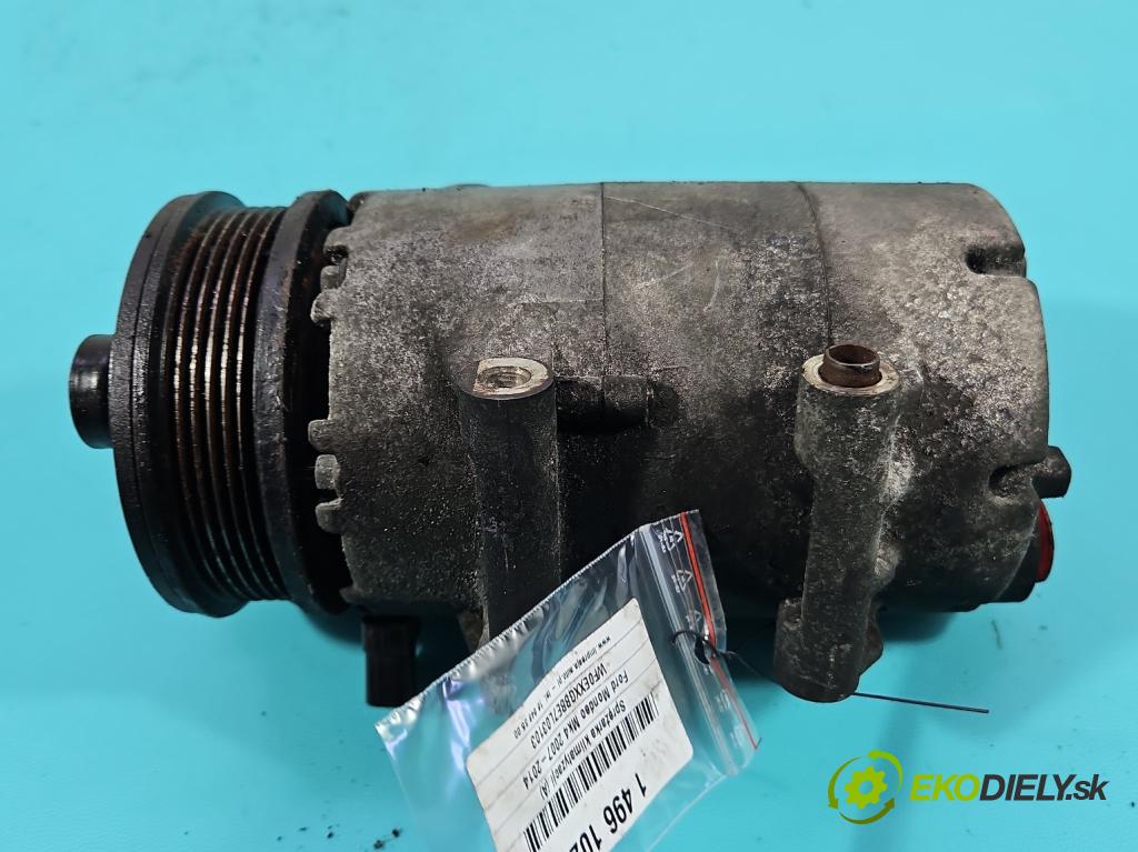 Ford Mondeo Mk4 2007-2014 2.0 tdci 131 hp automatic 96 kW 1997 cm3 5- Kompresor: klíma DW10-1DOWEL (Kompresor klimatizace)