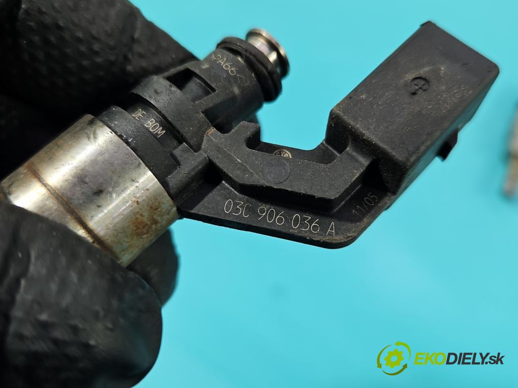 Skoda Octavia II 2004-2013 1.6 FSI 116 HP manual 85 kW 1598 cm3 5- vstrek 03C906036A (Vstrekovač paliva)