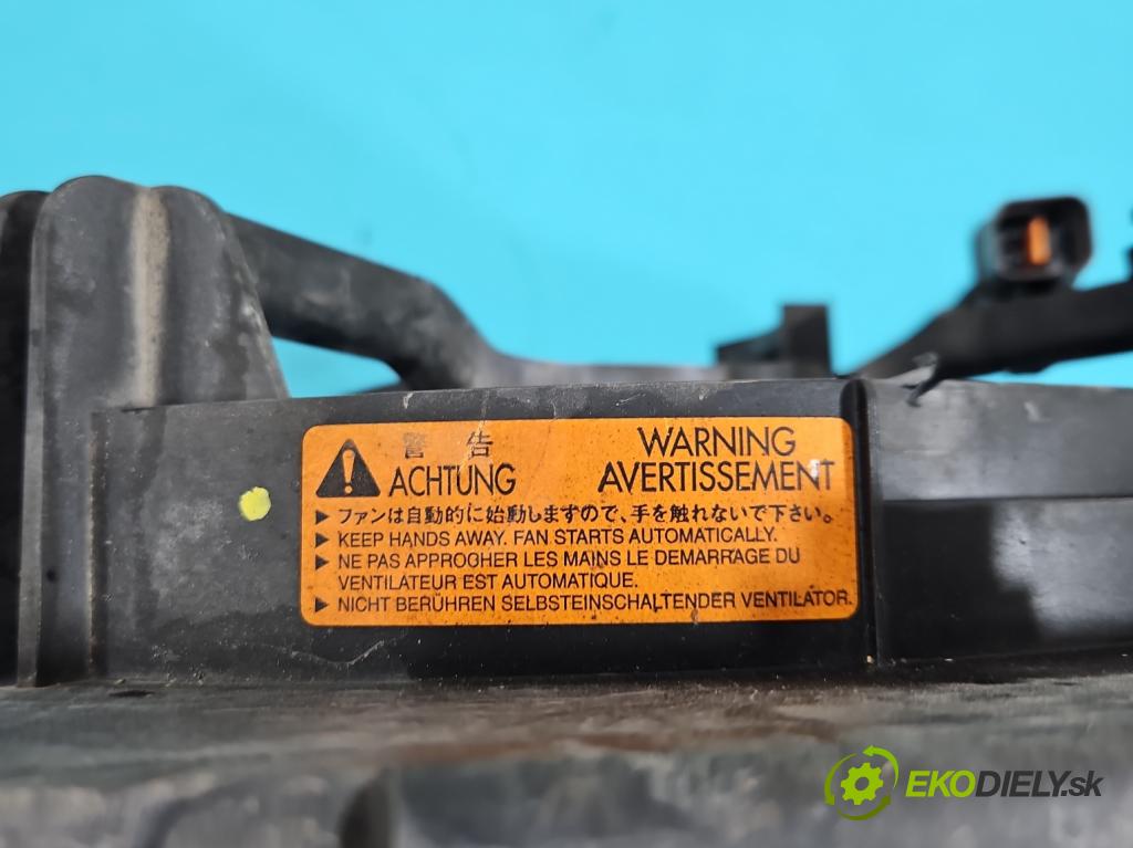 Smart Forfour I 2004-2006 1.3 16V 95 hp manual 70 kW 1332 cm3 5- ventilátor chladič 1350A066