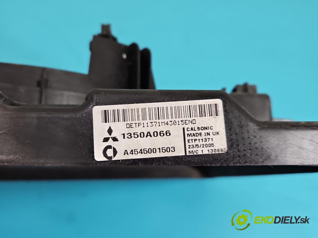 Smart Forfour I 2004-2006 1.3 16V 95 hp manual 70 kW 1332 cm3 5- ventilátor chladič 1350A066