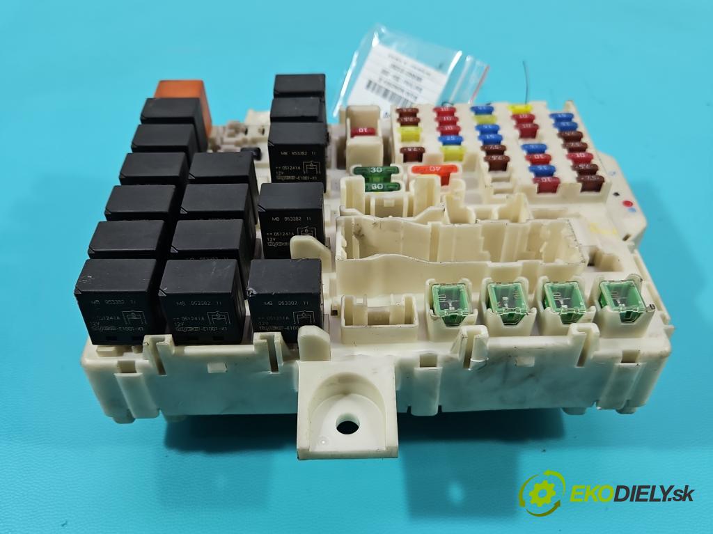 Smart Forfour I 2004-2006 1.3 16V 95 hp manual 70 kW 1332 cm3 5- skříňka pojistková A4545400324 (Pojistková skříňka)