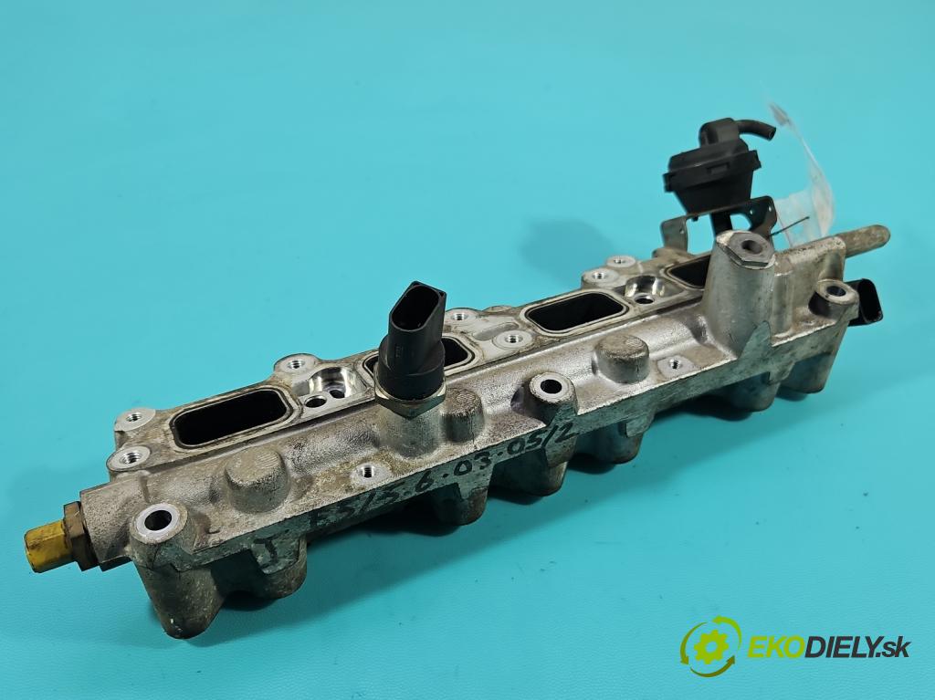 Skoda Octavia II 2004-2013 1.6 FSI 116 HP manual 85 kW 1598 cm3 5- lišta vstrekovacia 03C133204 (Vstrekovacia lišta)