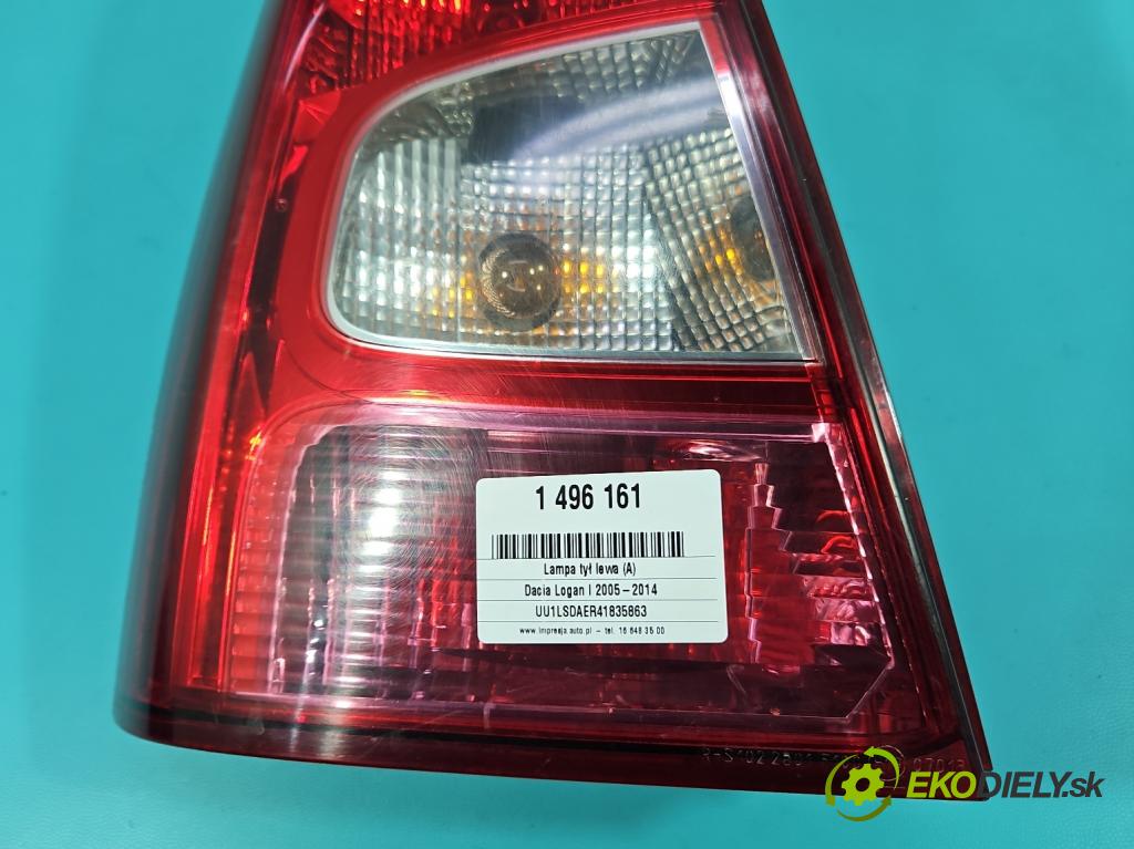 Dacia Logan I 2005-2014 1.4 8V 72 hp manual 53 kW 1390 cm3 4- světlo zadní levé 8200744760 (Klika dveří ostatní)
